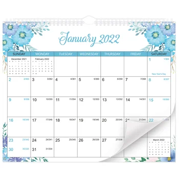 Календарь Большая стена для белой доски 2022-2023 Большой 24-месячный бумажный ежемесячный планировщик Офисный подвесной календарь - Изображение 1  