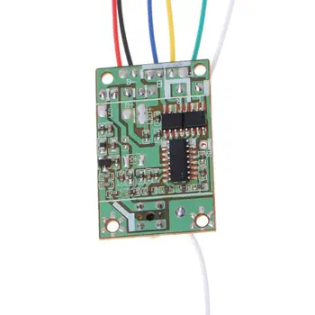 8 кнопок 4-канальный пульт дистанционного управления с приемной платой Антенна 27 МГц для DIY SN-RM9 - Изображение 2  