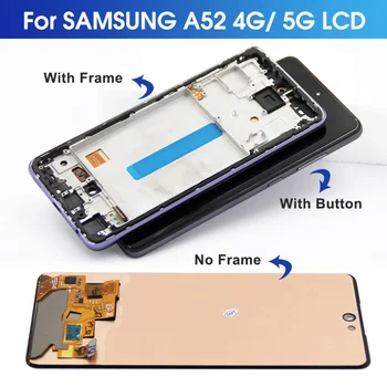 Super AMOLED-экран для ЖК-дисплея Samsung Galaxy A52 4G A525F - Изображение 2  
