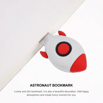 Закладки Забавные закладки для вкладки «Студенческий мультфильм» Пластиковый подарок, разработанный астронавтом - Изображение 2  