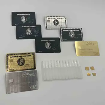 4442 Высококачественные пользовательские металлические карты Nfc Визитная карточка с QR-кодом Nfc 4K Gold Nfc Металлическая визитная карточка - Изображение 2  