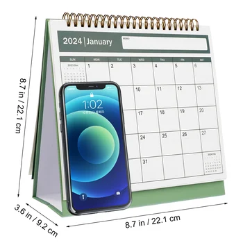 2024-2025 Ежемесячный календарь с июля 2024 г. Декабрь 2025 г. Настольный календарь Standing Flip - Изображение 2  