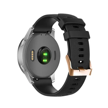 Силиконовый ремешок для 20 мм Samsung Galaxy Watch Active2/3 41 Huawei Honor Magic2 GT2 GT 2 42 мм GT3 42 мм Ремешок для смарт-часов - Изображение 2  