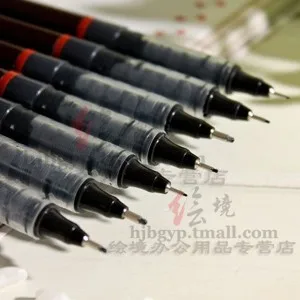 Germany ROTRING Тонкая Линия Ручка TIKKY GRAPHIC Series Одноразовая ручка FineLine Ручка для рисования Графическая ручка Высокое качество 1 шт. - Изображение 2  