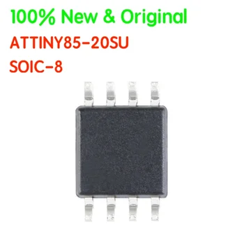 1 / 5 шт./лот ATTINY85-20SU SOIC-8 8KB 20 МГц 8-битный микроконтроллер чип 100% новый и оригинальный - Изображение 2  