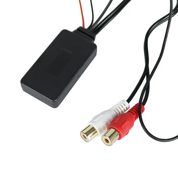 Автомобильный беспроводной модуль приемника Bluetooth 5.0 Музыкальное радио Стереофонический аудиокабель Адаптер 2RCA Connector Music AUX Adapter - Изображение 2  
