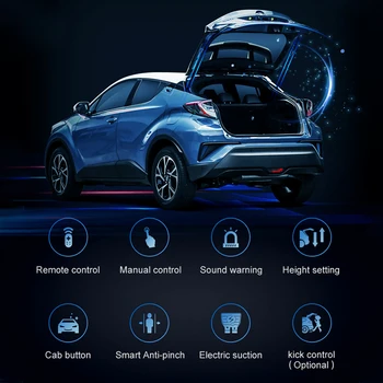 Электронный автоматический подъемник багажника Автомобильная электрическая задняя дверь Датчик удара задней двери для Chevrolet Equinox 2017-2023 Комплект питания задней двери - Изображение 2  
