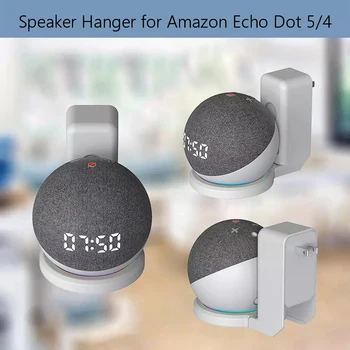  Настенный держатель Подставка для Amazon Alexa Echo Dot 5 4 Bluetooth-динамик Компактная настольная подставка с прокладкой кабелей Новинка - Изображение 2  