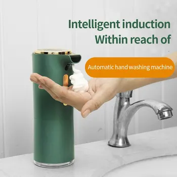 ZK20 Бесконтактный автоматический индуктивный дозатор мыла Портативный интеллектуальный индукционный пенный инструмент для мытья рук - Изображение 2  