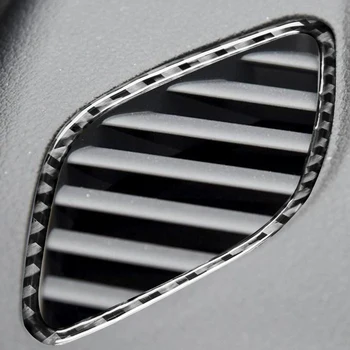 Для Audi A3 S3 RS3 8V 2013-19 Углеродное волокно Приборная панель Обогрев Вентиляционный выход Вентиляционное отверстие Pnael Отделка крышки Аксессуары для интерьера автомобиля Наклейка - Изображение 2  