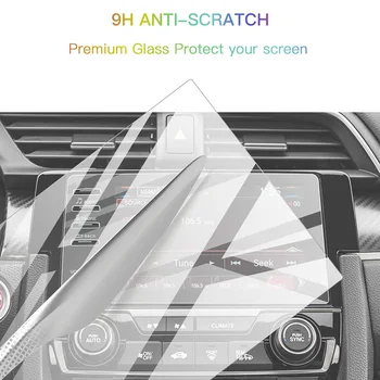  для Honda Civic LX EX Touring Si EX-L 2019 2020 2021 GPS Навигация Сенсорный экран Защитная пленка Дисплей Пленка из закаленного стекла - Изображение 2  