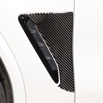 Для 2018-2022 BMW X3 G01 Мягкая панель переднего крыла из углеродного волокна Декоративная наклейка Аксессуары для защиты экстерьера автомобиля - Изображение 2  