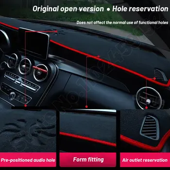  высокое качество для Mitsubishi ASX RVR Outlander Sport 2010 ~ 2020 Автомобильная крышка приборной панели Коврик Солнцезащитный козырек Избегайте Light Pad Ковры Анти-УФ - Изображение 2  