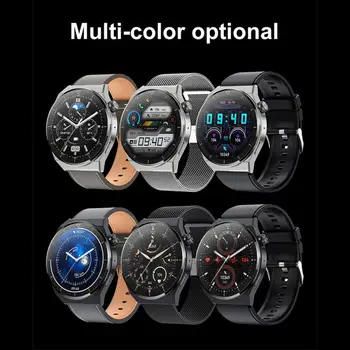 1/3PCS Новые часы GT3 Умные часы Мужчины NFC Водонепроницаемый Спорт Фитнес Трекер Вызов Умные Часы Человек Для Android - Изображение 2  