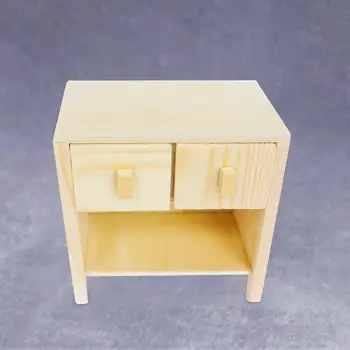 1:12 Кукольный домик Деревянный мини-стол Игрушечная мебель Игровой домик Детская кукла Мебель - Изображение 2  