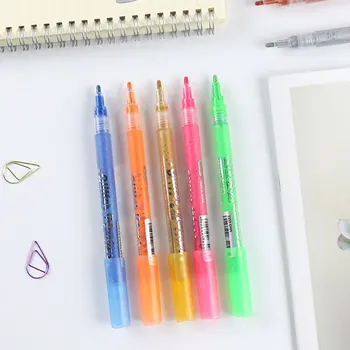  Малярные ручки Маркеры Набор 12 цветов для наскальной живописи, стекла, дерева, металла, каллиграфии или 1 цветная ручка для рисования - Изображение 2  