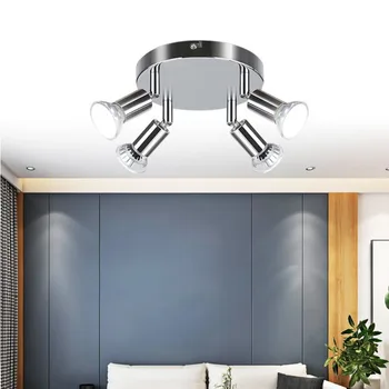 Светодиодные светильники Luces Прожектор круглый для кухни Home Deco Light Современный накладной светодиодный Habitacion Домашнее освещение Гардеробная - Изображение 2  