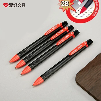 E9LB Механический карандаш для рисования Заполняемые механические карандаши с ластиками 2 мм Автоматический карандаш для рисования Канцелярские принадлежности - Изображение 2  