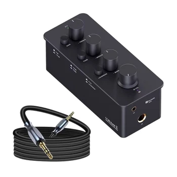 Эквалайзеры Предусилитель с компенсацией громкости Bass Midrange Treble Tone Control Amp для электрогитары K0AC - Изображение 2  